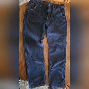 Mens fleece lined jeans